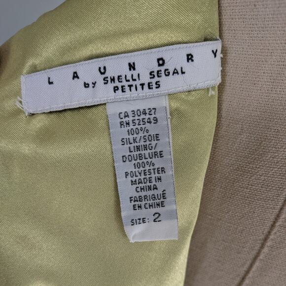 Vintage Prom Dress Maxi Gown 2P Blue Yellow Y2K Silk Fairy Babydoll Empire Split - Picture 9 of 12